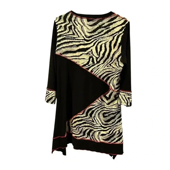 Cover Charge animal print top size M - Picture 5 of 6